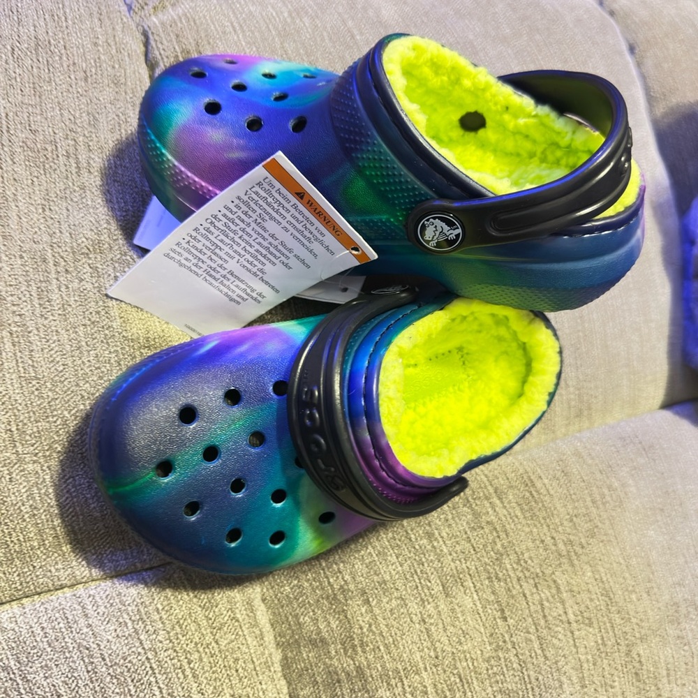 Brand new size 8 kids crocs